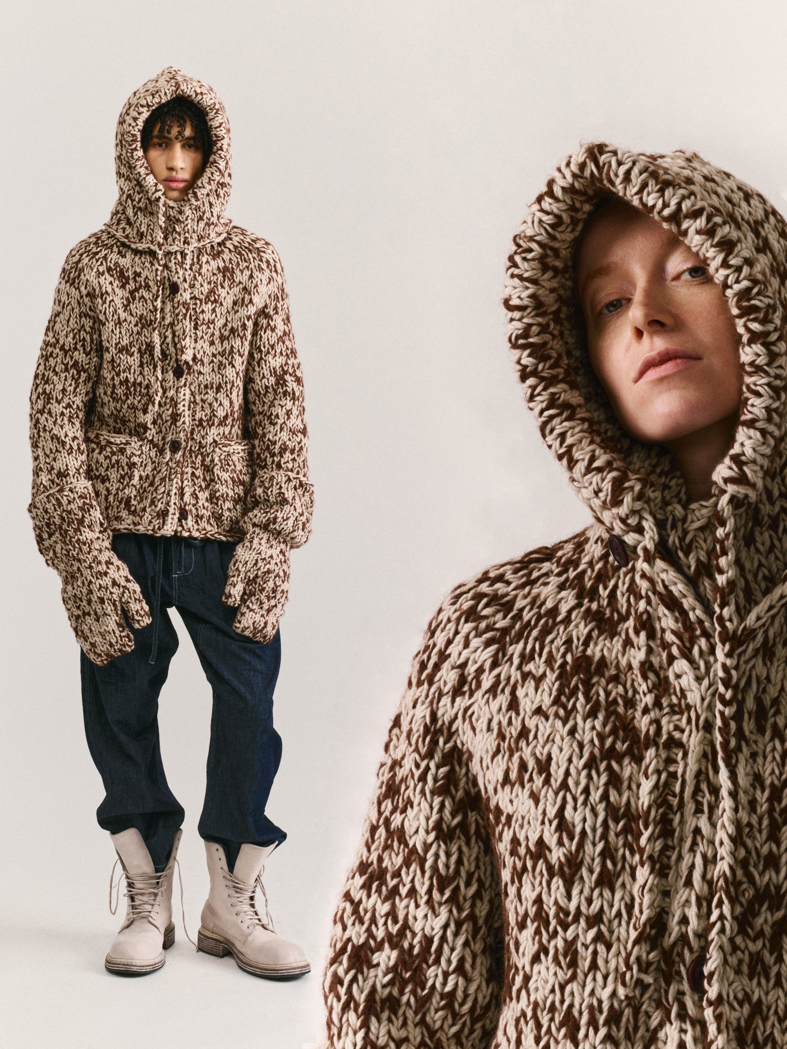 CAPUCHE - WOALP - MARRON