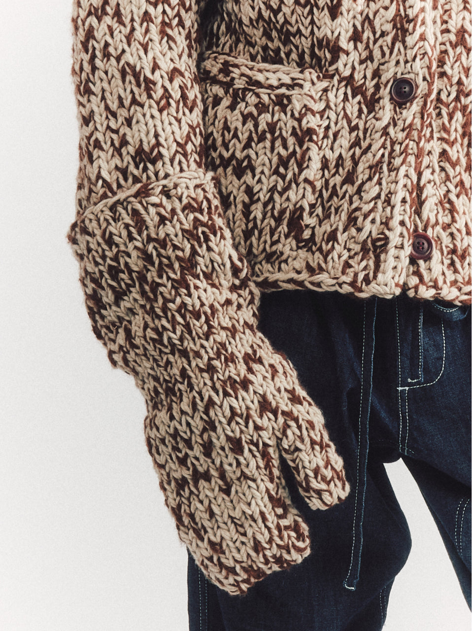 MITTS - WOALP - BROWN