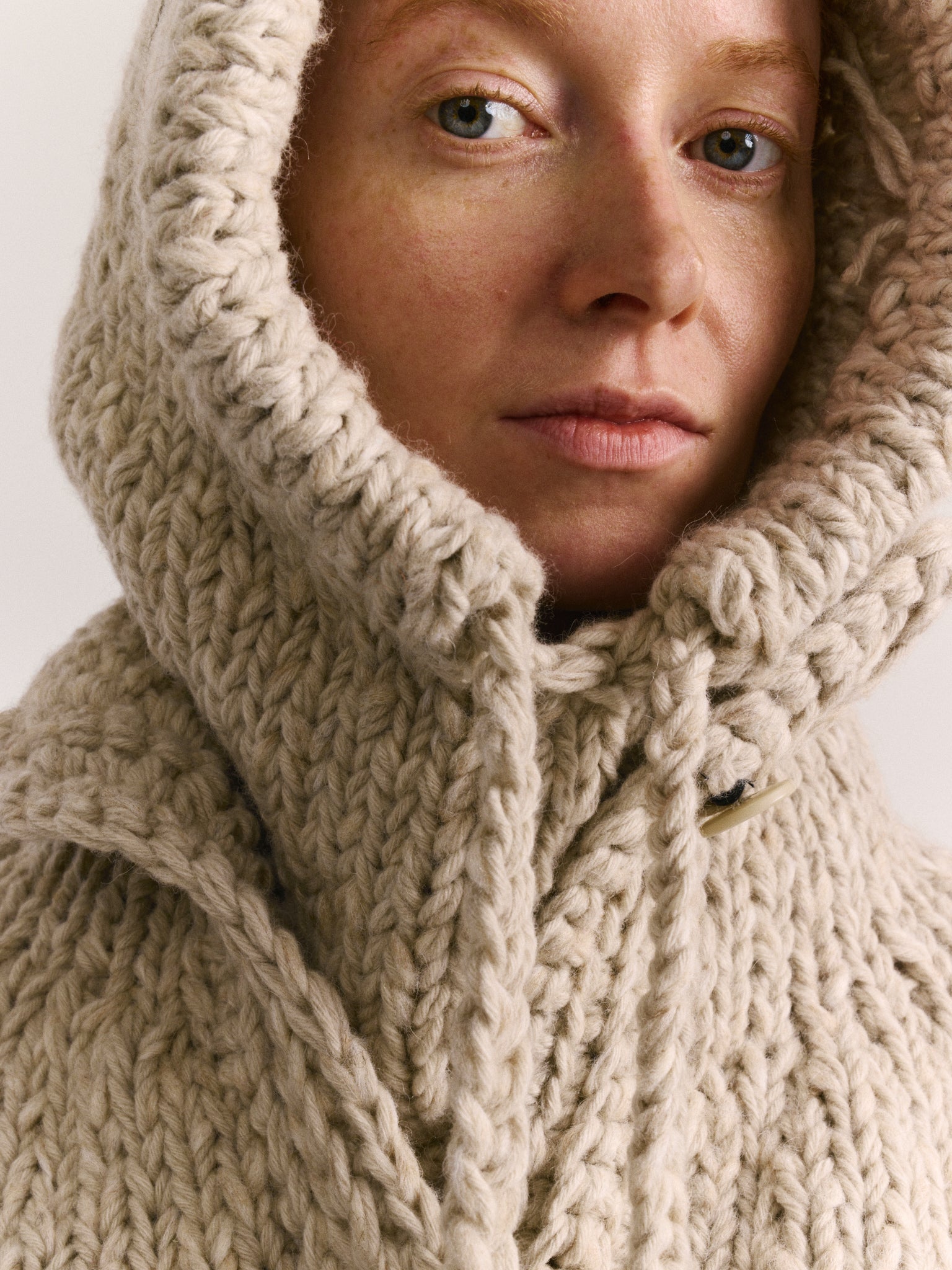 HOOD - WOALP - ECRU
