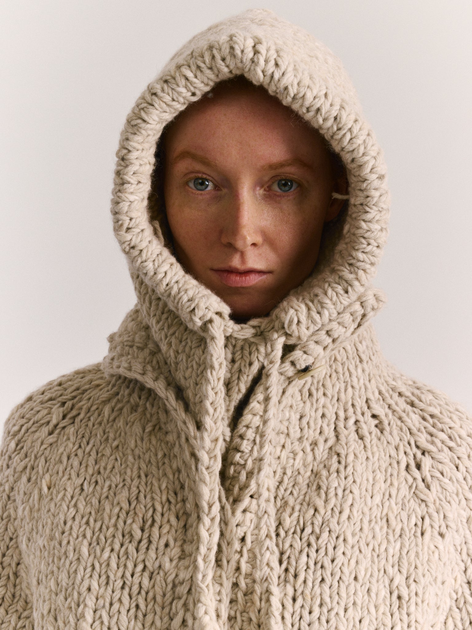 HOOD - WOALP - ECRU
