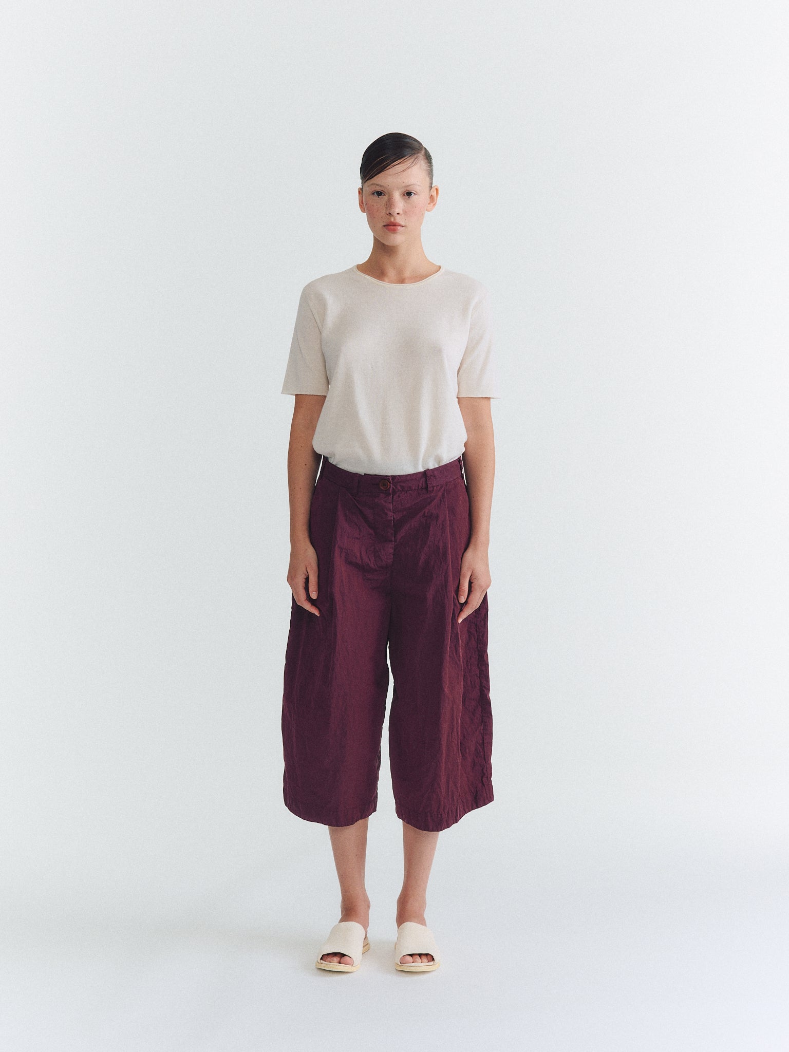 PP PANT - TAFF COT - AUBURN