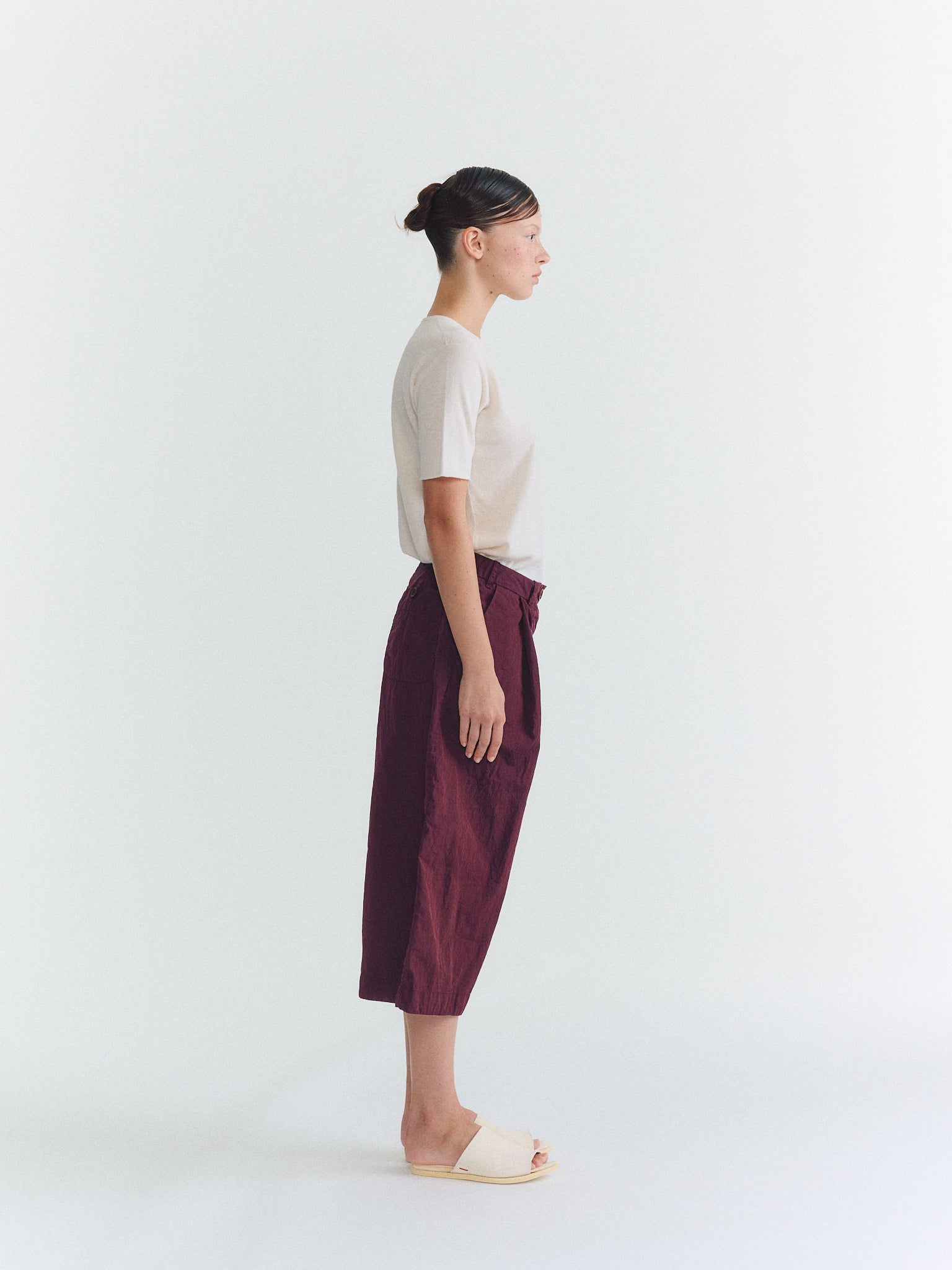 PP PANT - TAFF COT - AUBURN