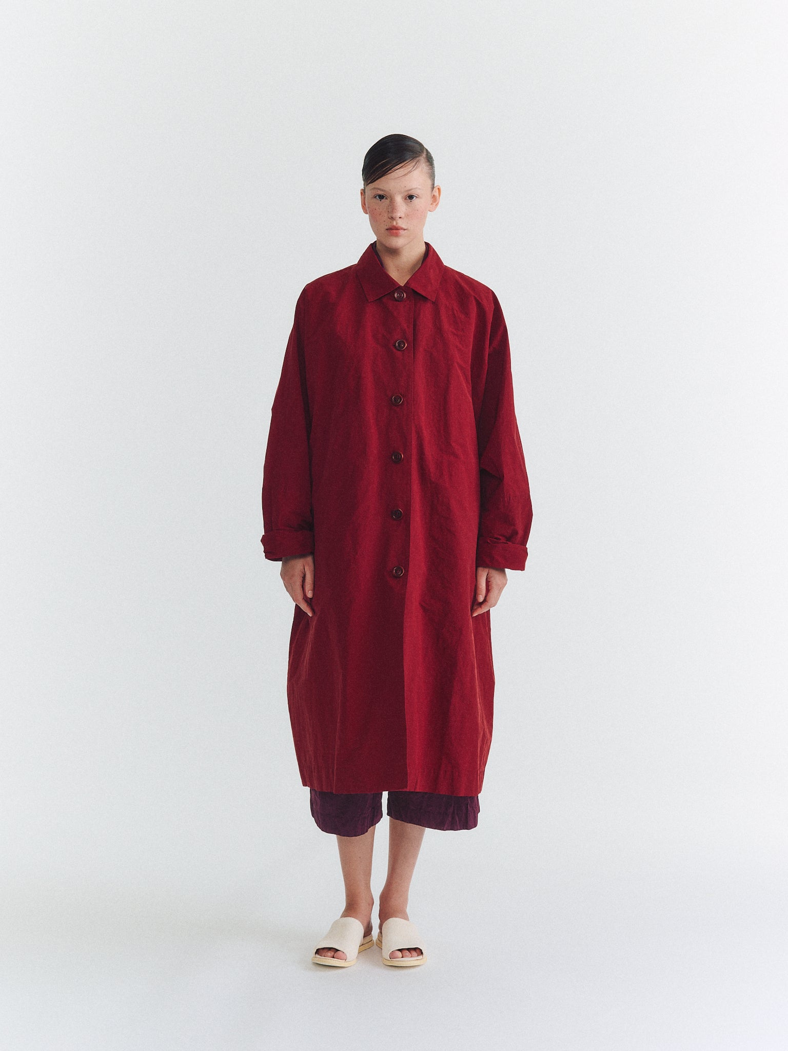 2PCS COAT -  HEAVY TAFFETA - CUORE