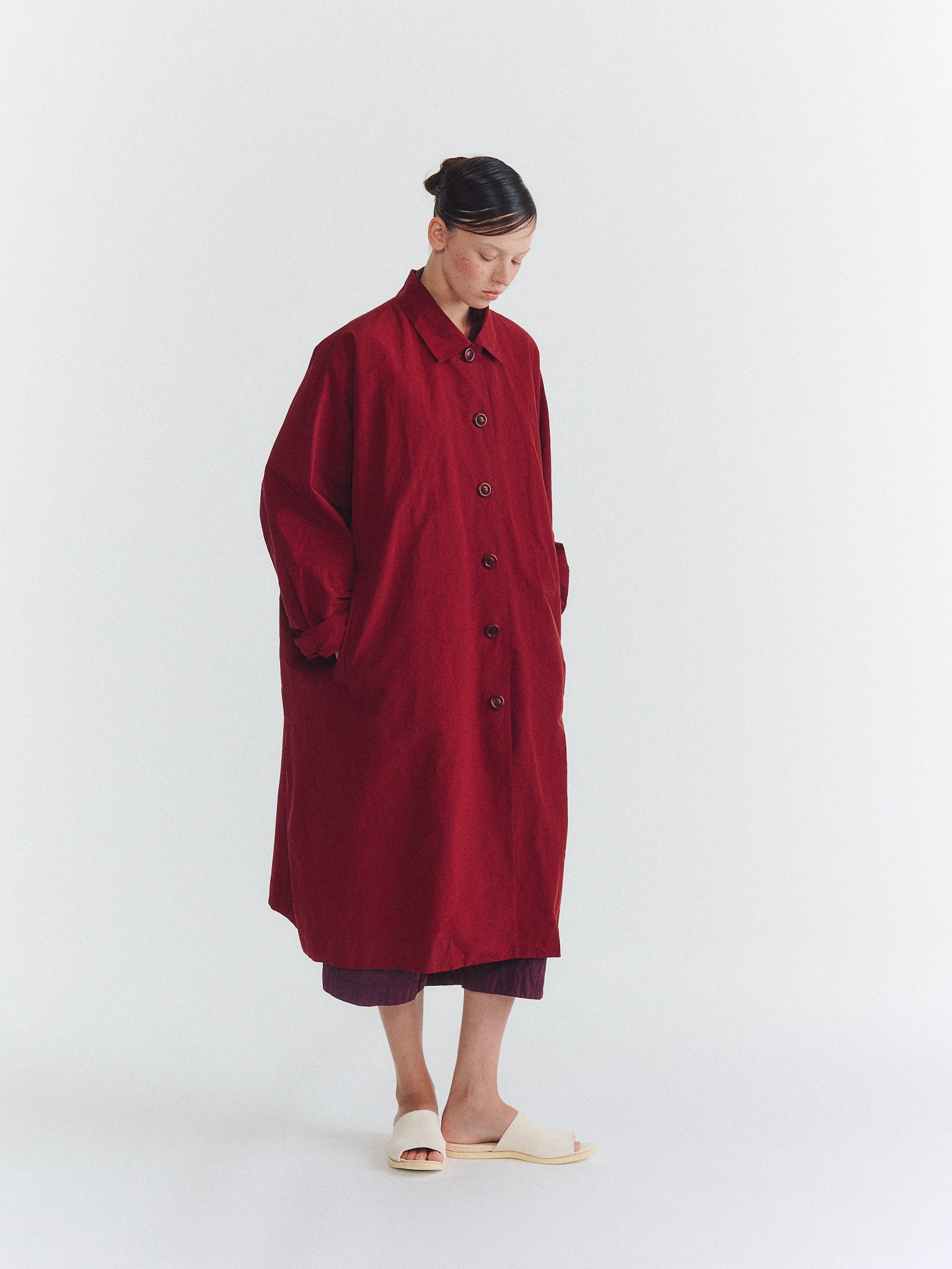 2PCS COAT -  HEAVY TAFFETA - CUORE