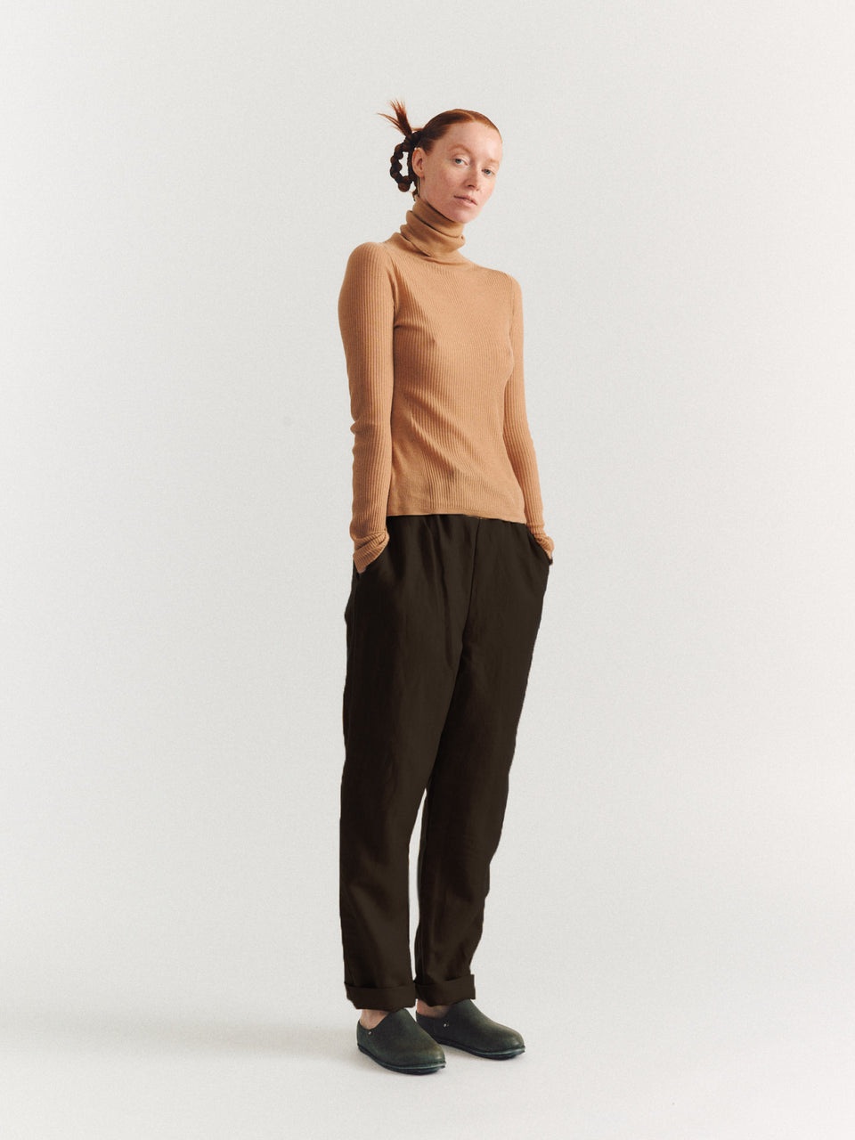 LONG CHASSE PANT - BAT - DARK BROWN