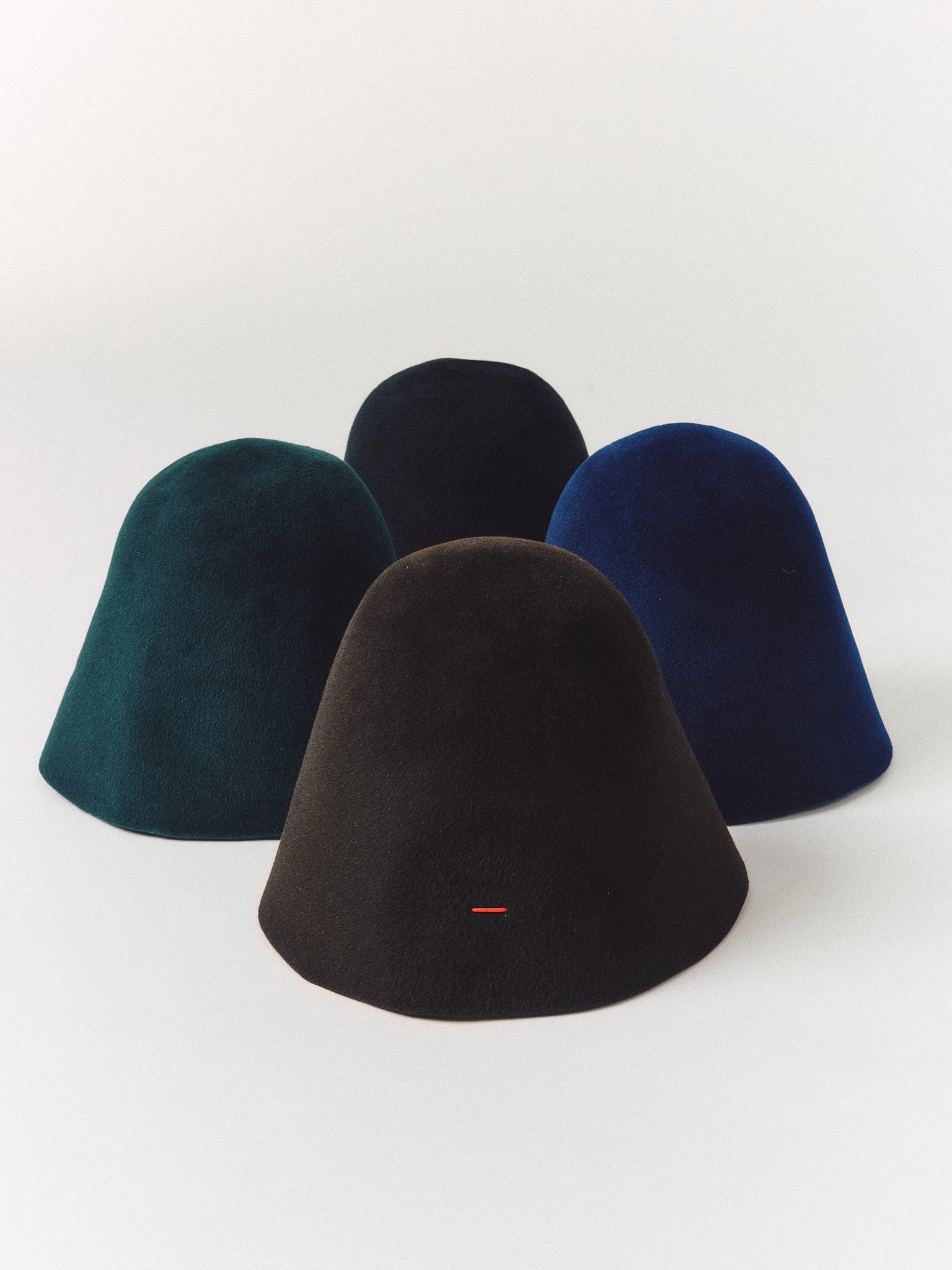 CHAPEAU EN FEUTRE - BLEU