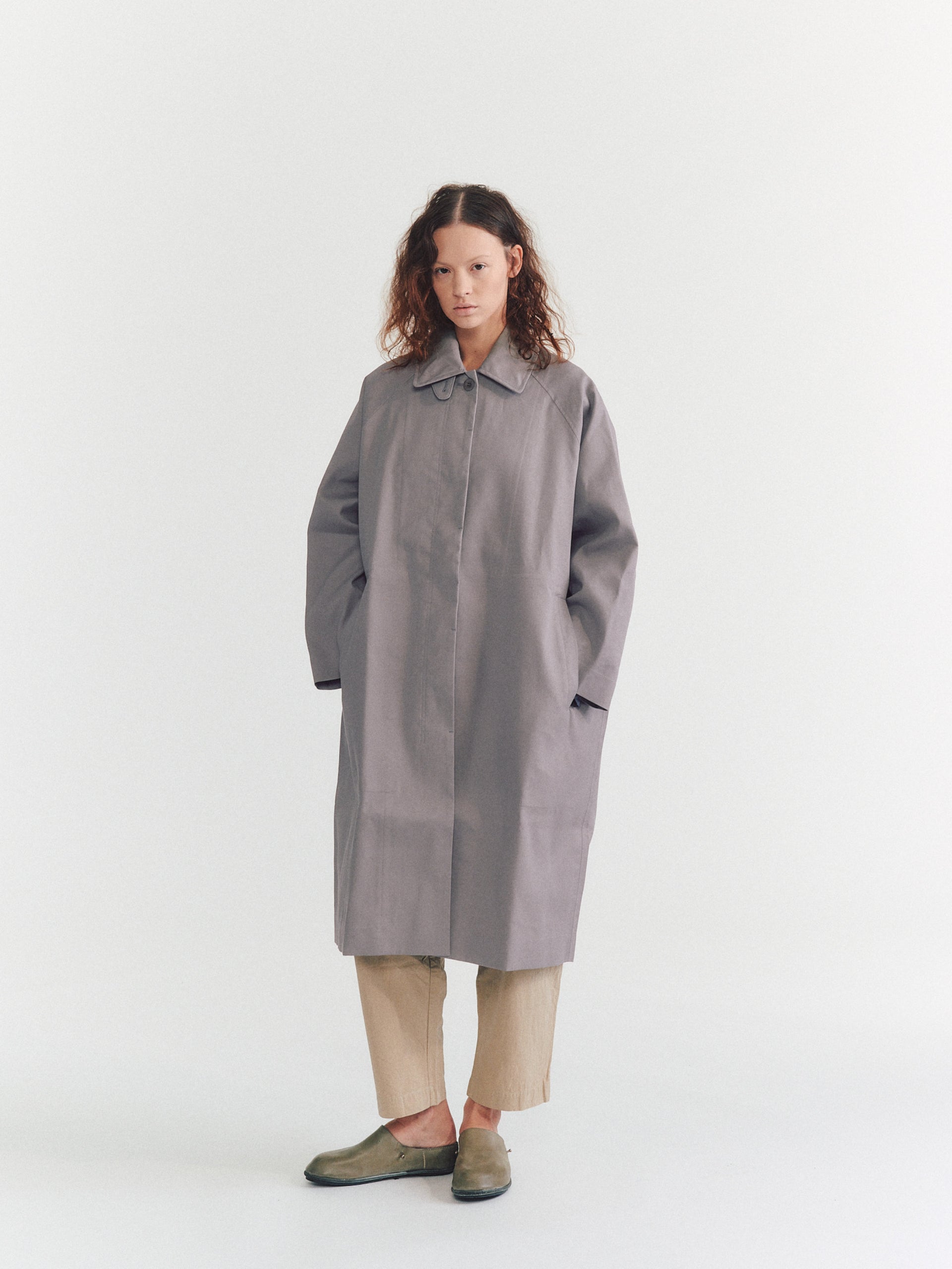 CARLYLE TRENCH - MAC - GREY
