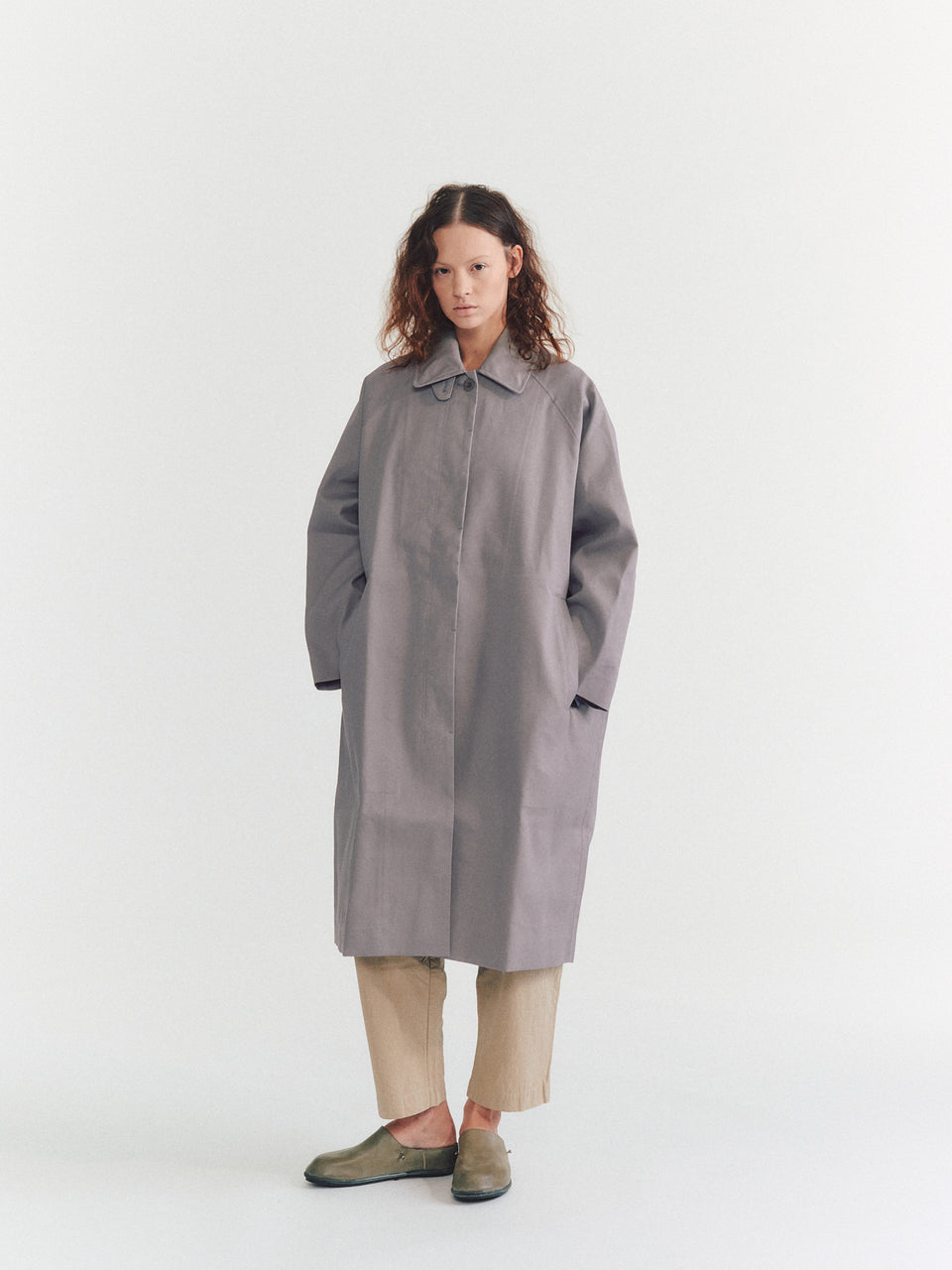 CARLYLE TRENCH - MAC - GREY