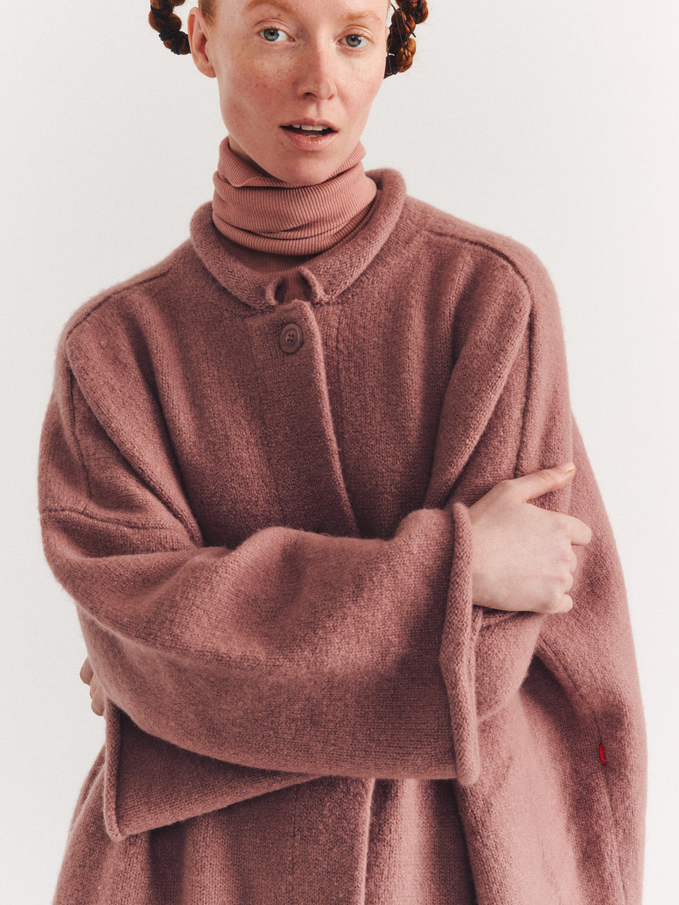 SOFTY COAT - WO CASH - PINK