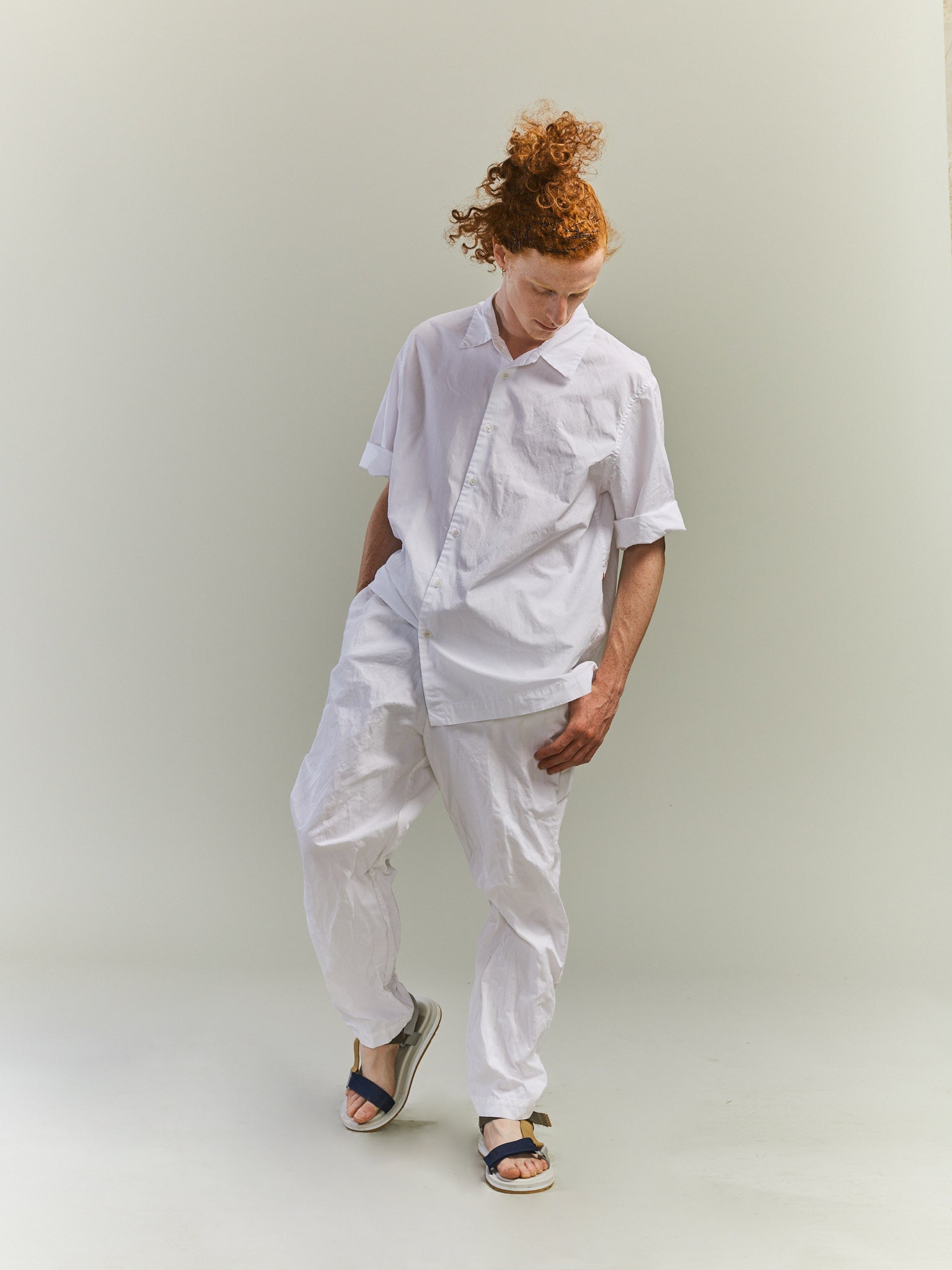 STEVEN SHIRT - COT - OFF WHITE