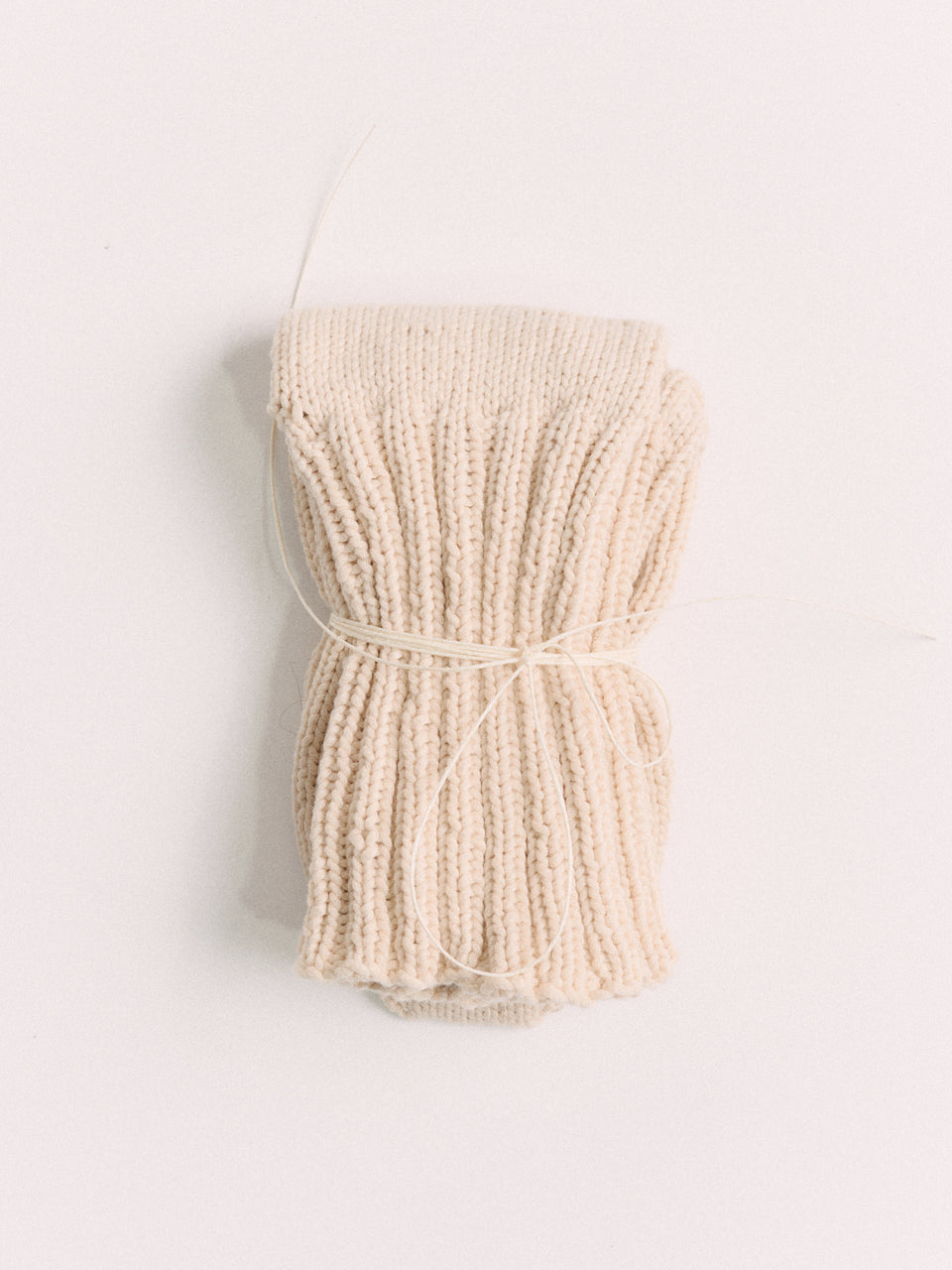 SOCKS - TUBE COT - CHALK