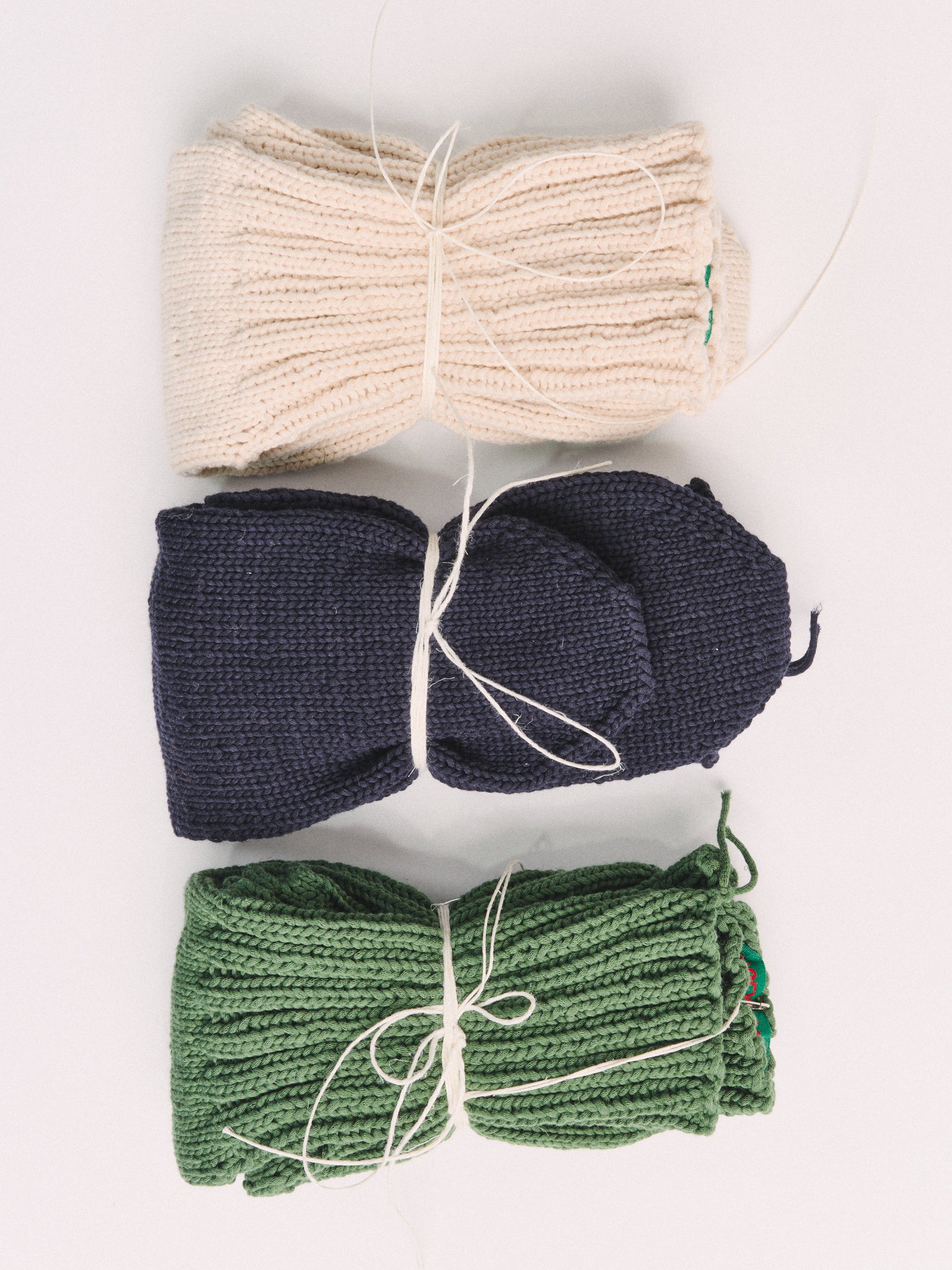 SOCKS - TUBE COT - CHALK