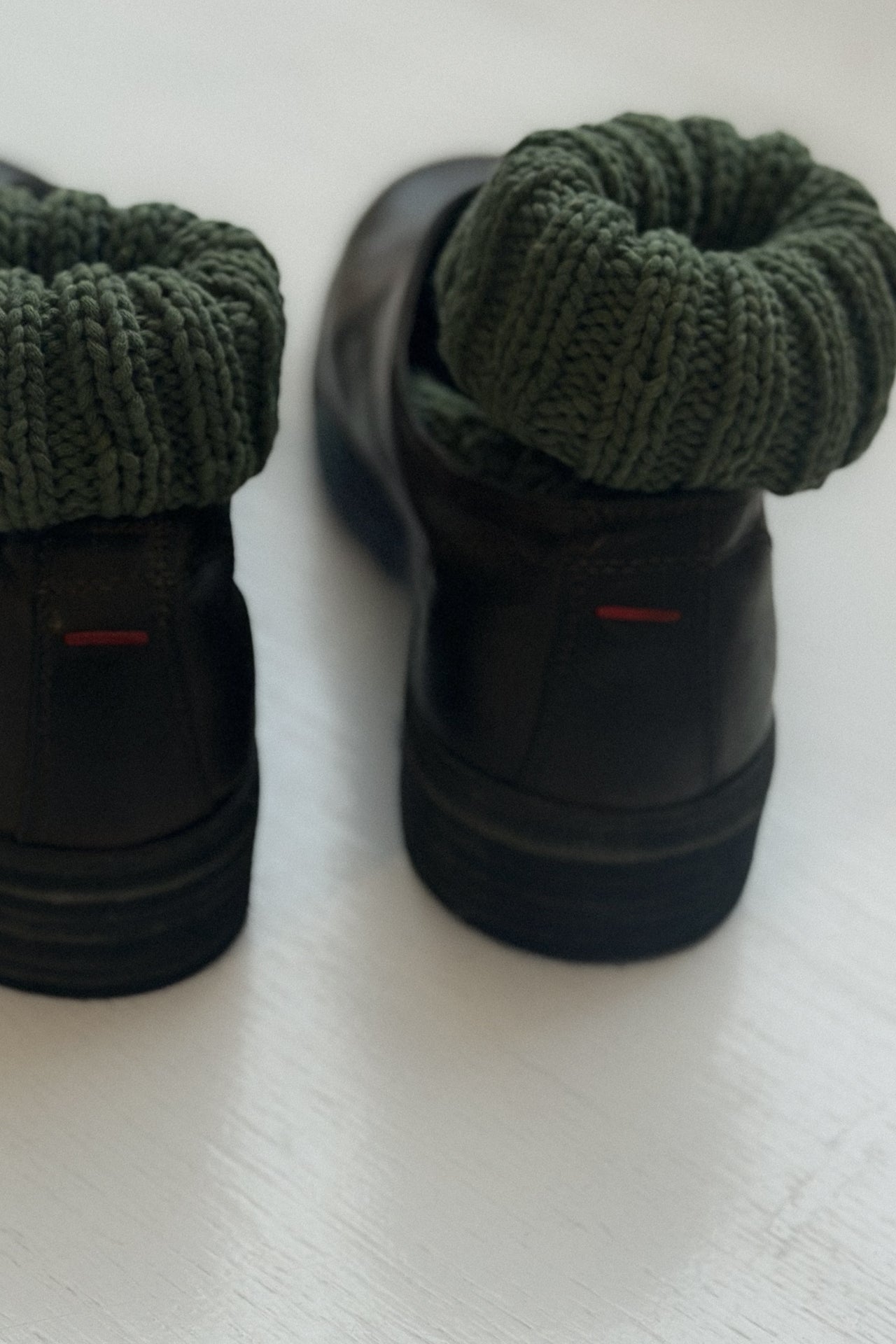 DERBIES - HORSY - KAKI FONCÉ