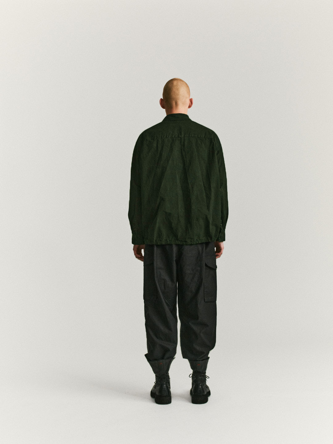 MILI VOLUME SHIRT - TOUGH COT - DARK KHAKI