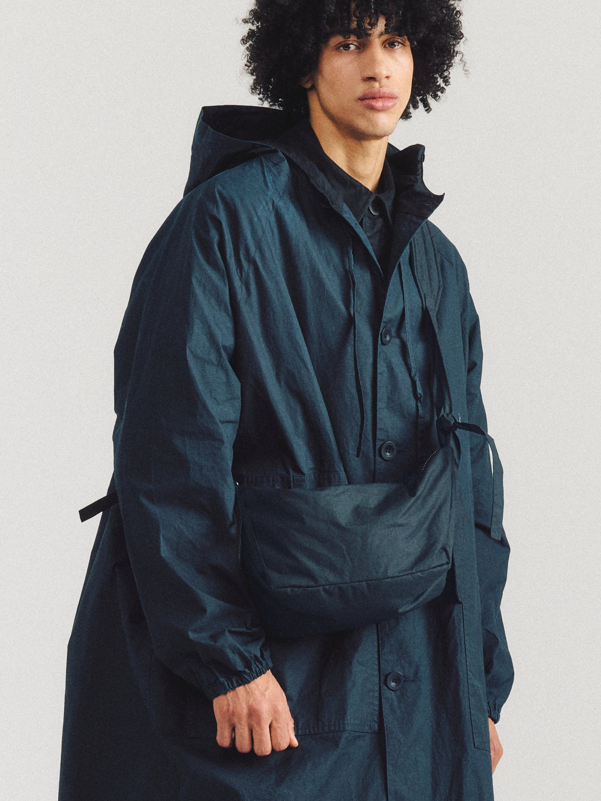 SAC BANANE - pigment wax - navy