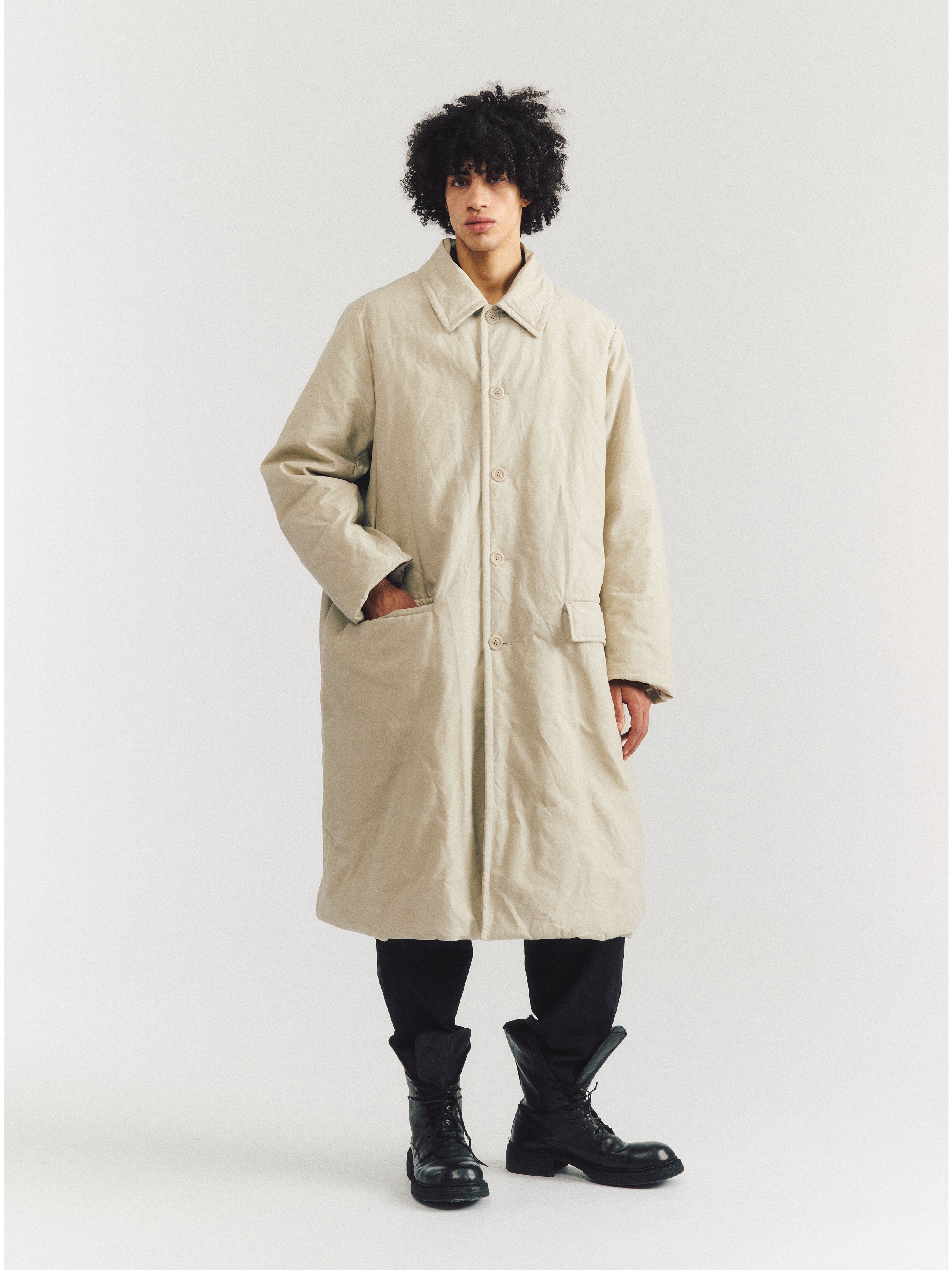 CASEY CASEY YORK COAT-OLD WAX