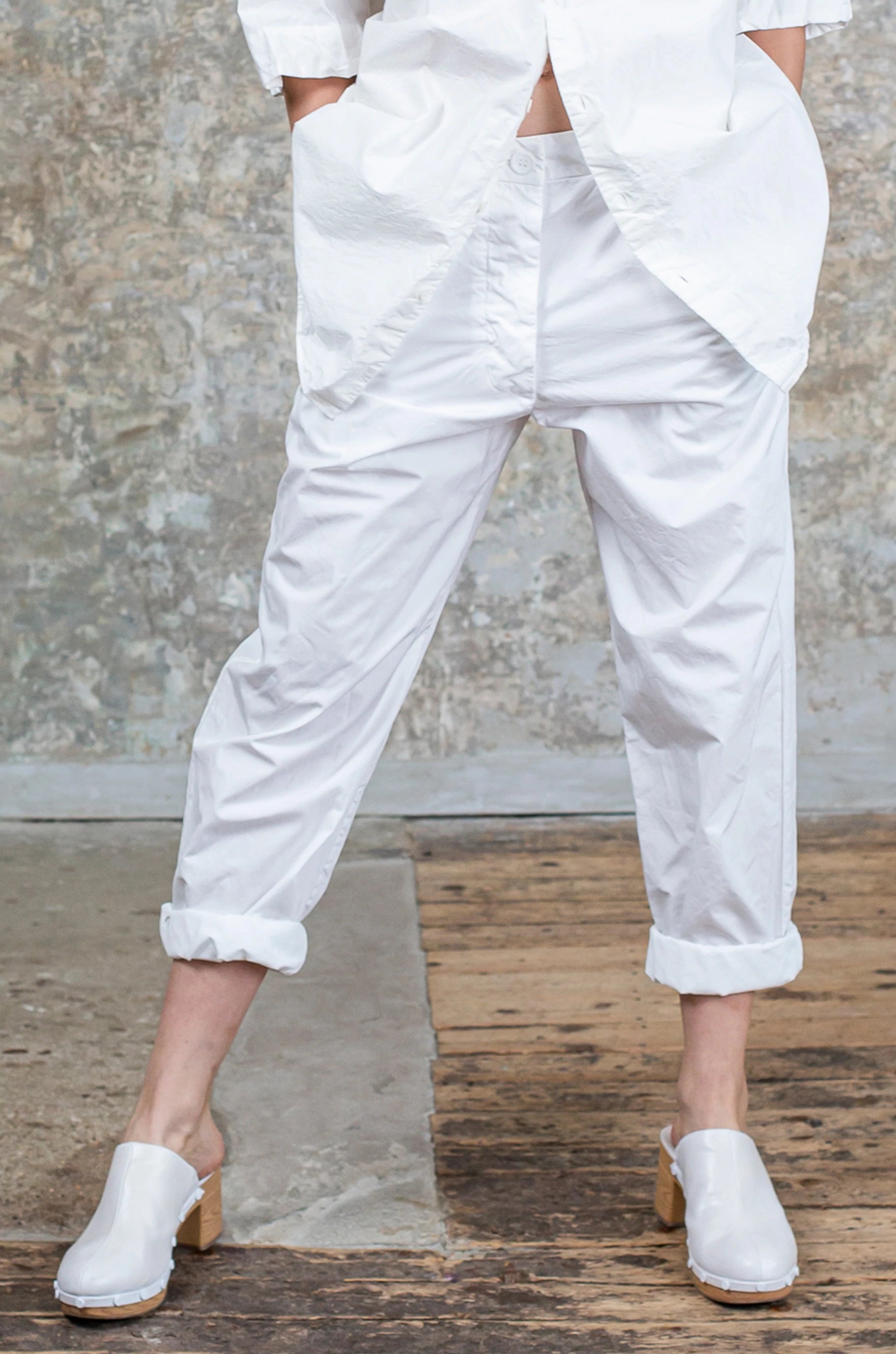 AH PANT - POP HEAVY - WHITE