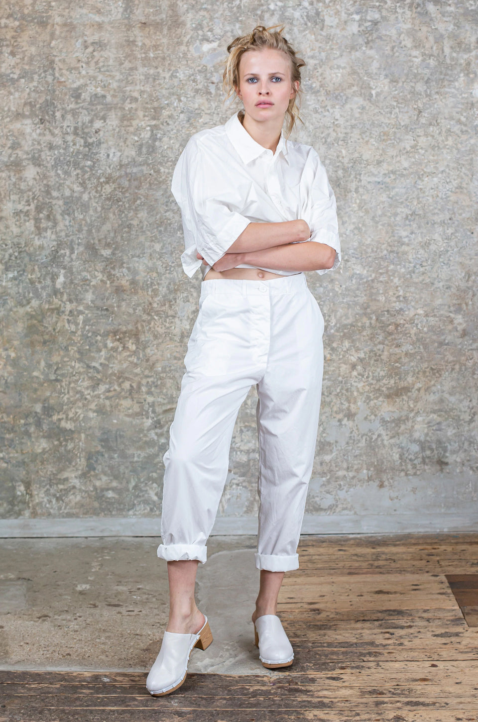 AH PANT - POP HEAVY - WHITE