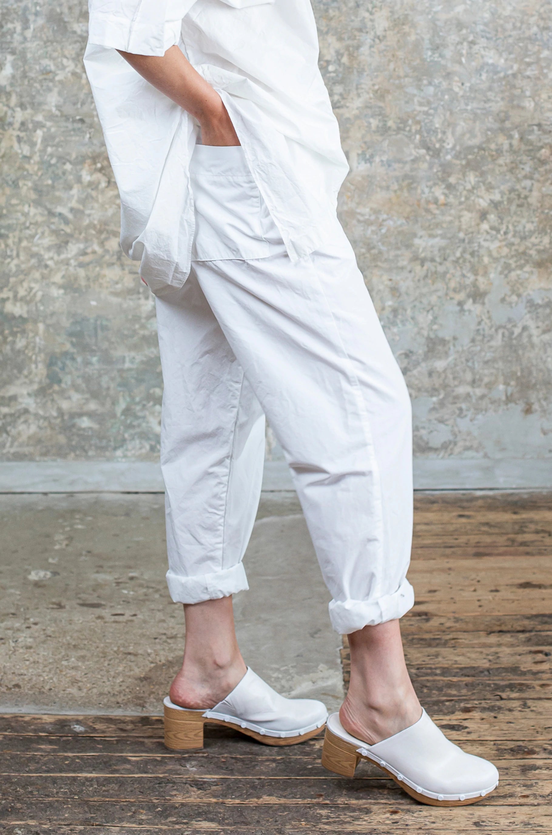 AH PANT - POP HEAVY - WHITE
