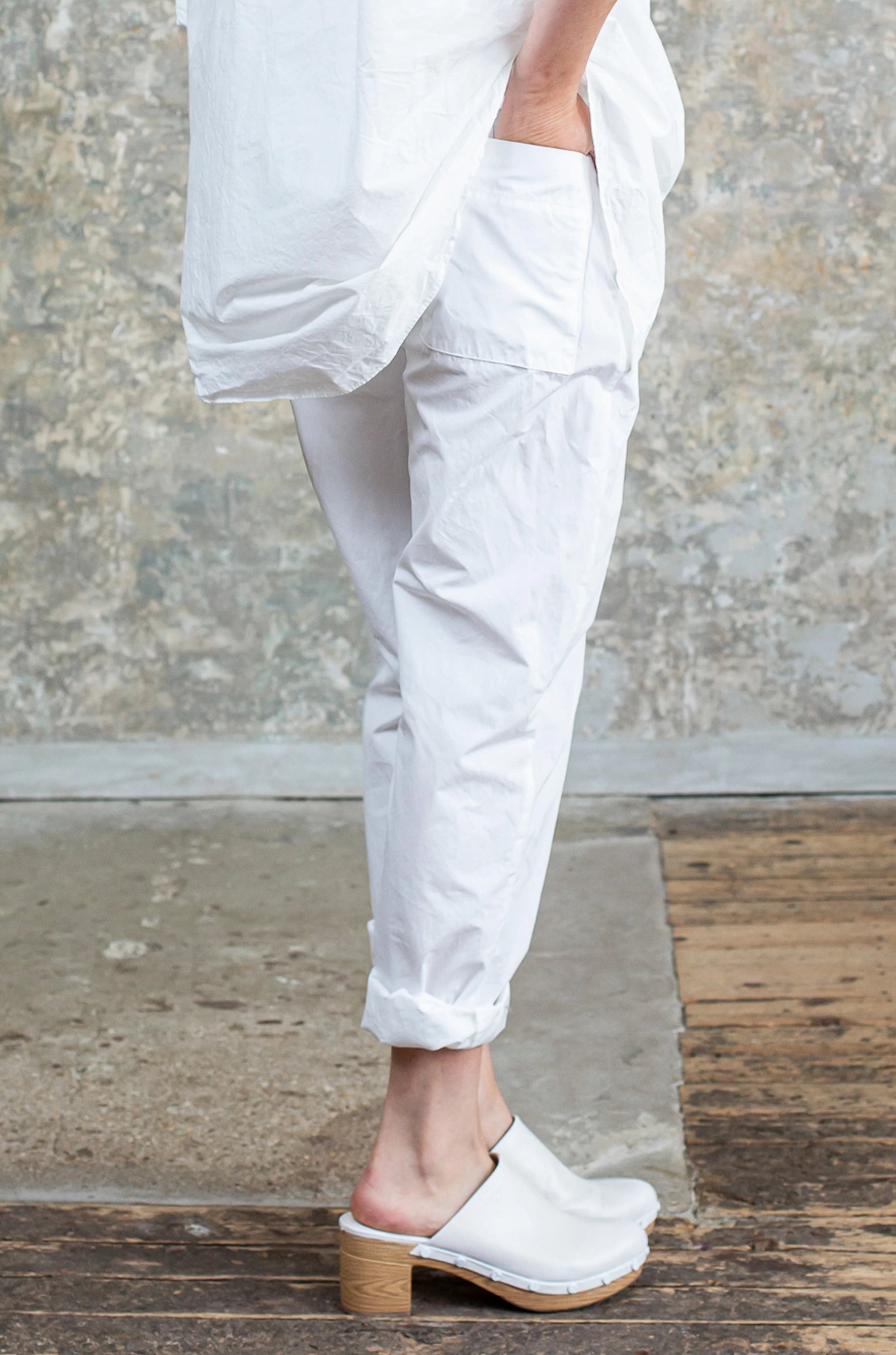 AH PANT - POP HEAVY - WHITE