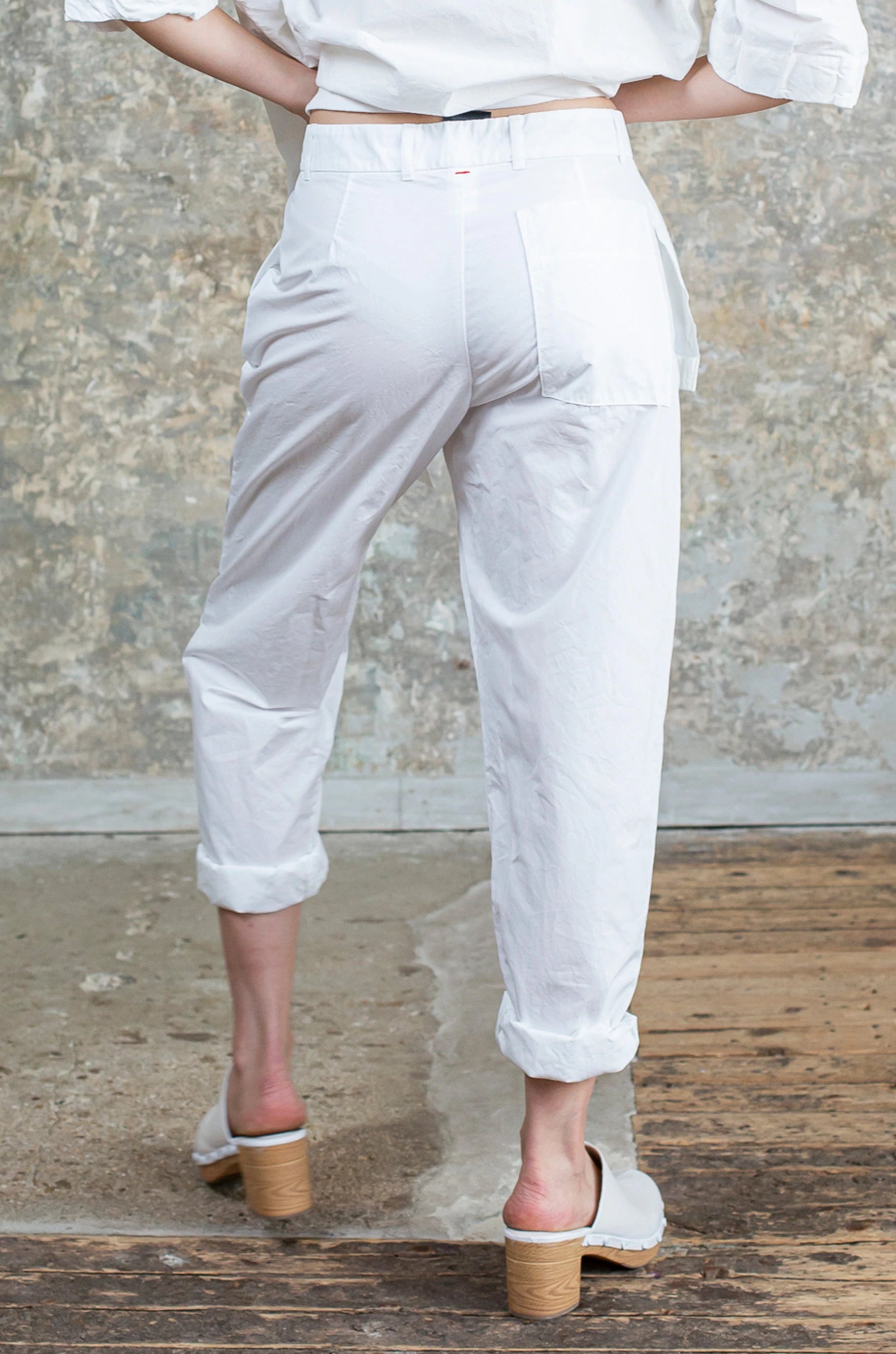 AH PANT - POP HEAVY - WHITE