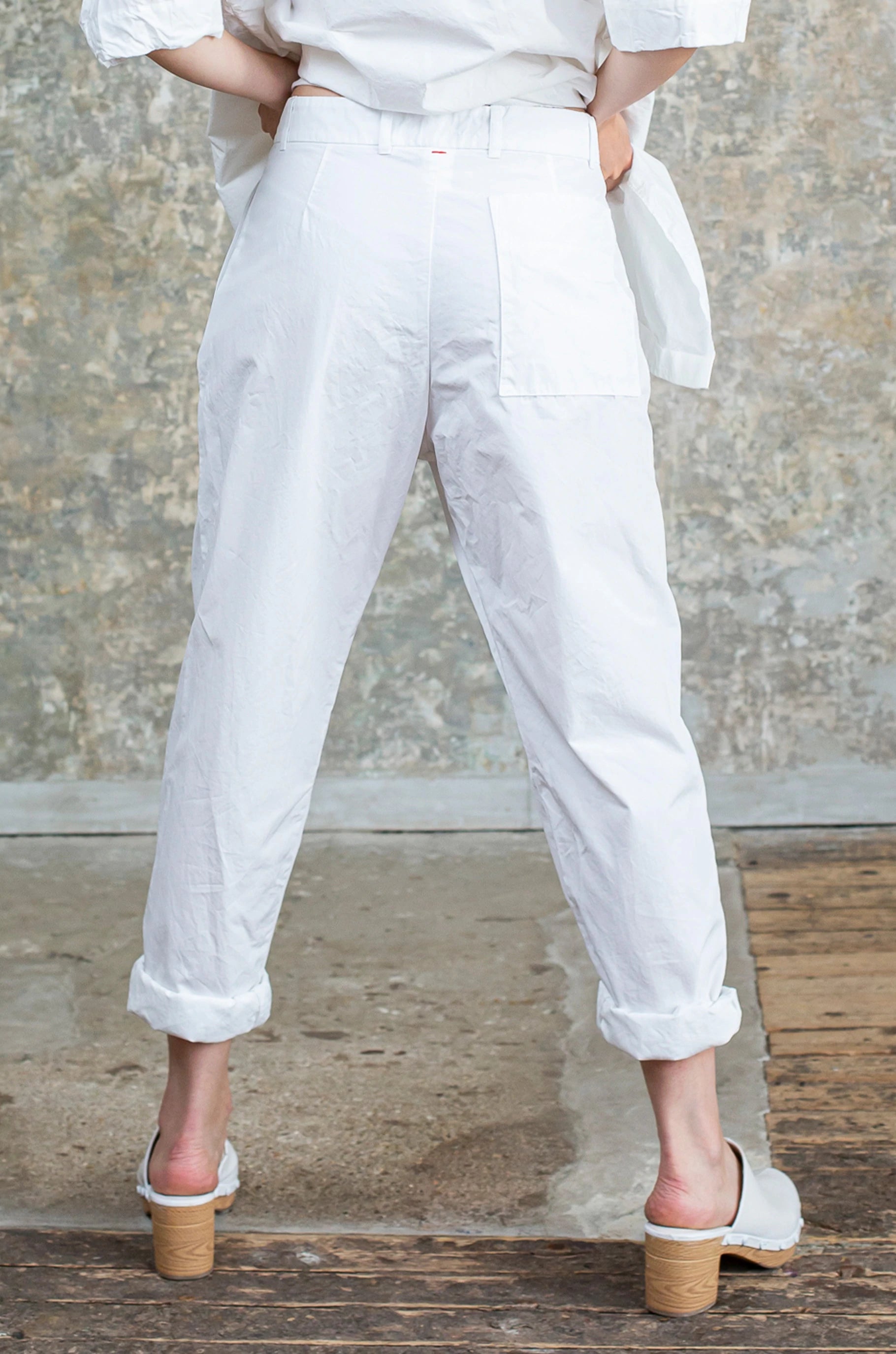 AH PANT - POP HEAVY - WHITE