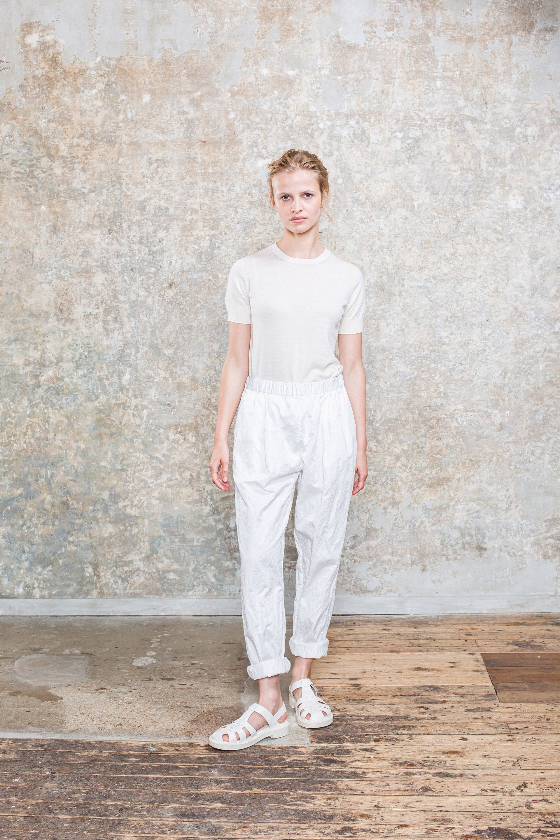 VERGER PANT-TWILL - WHITE