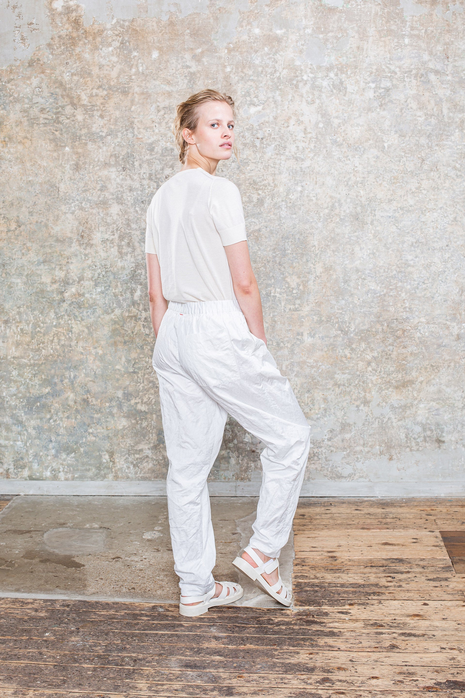 VERGER PANT-TWILL - WHITE