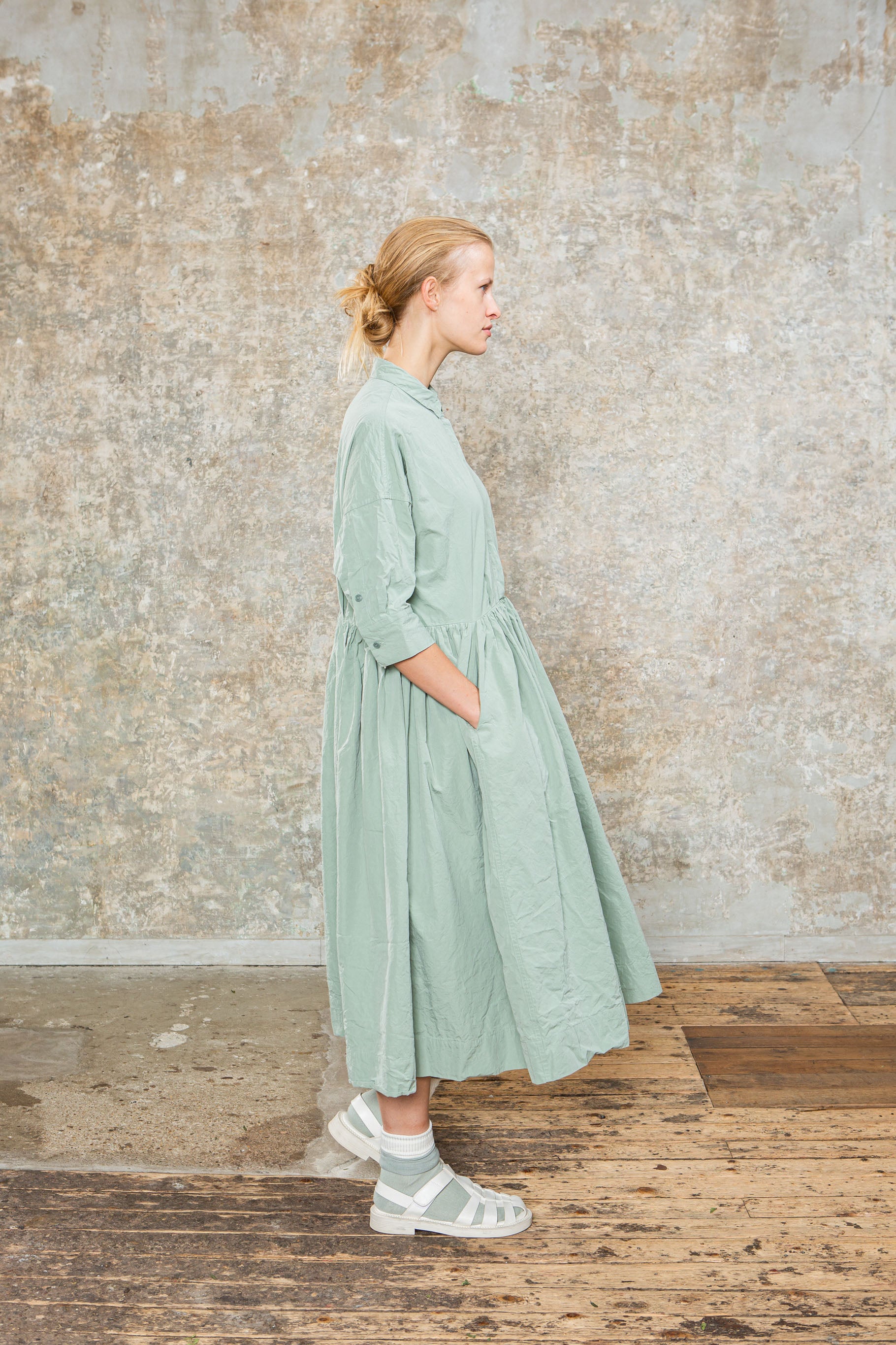 STEPHANIE DRESS - PAPER COT - SAGE