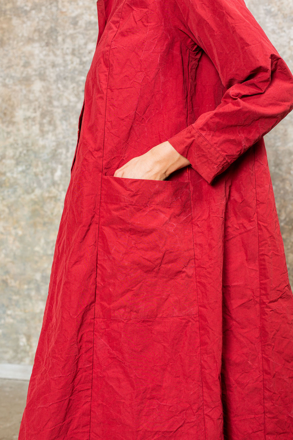 MOPED DRESS - TOUGH COT - RUST