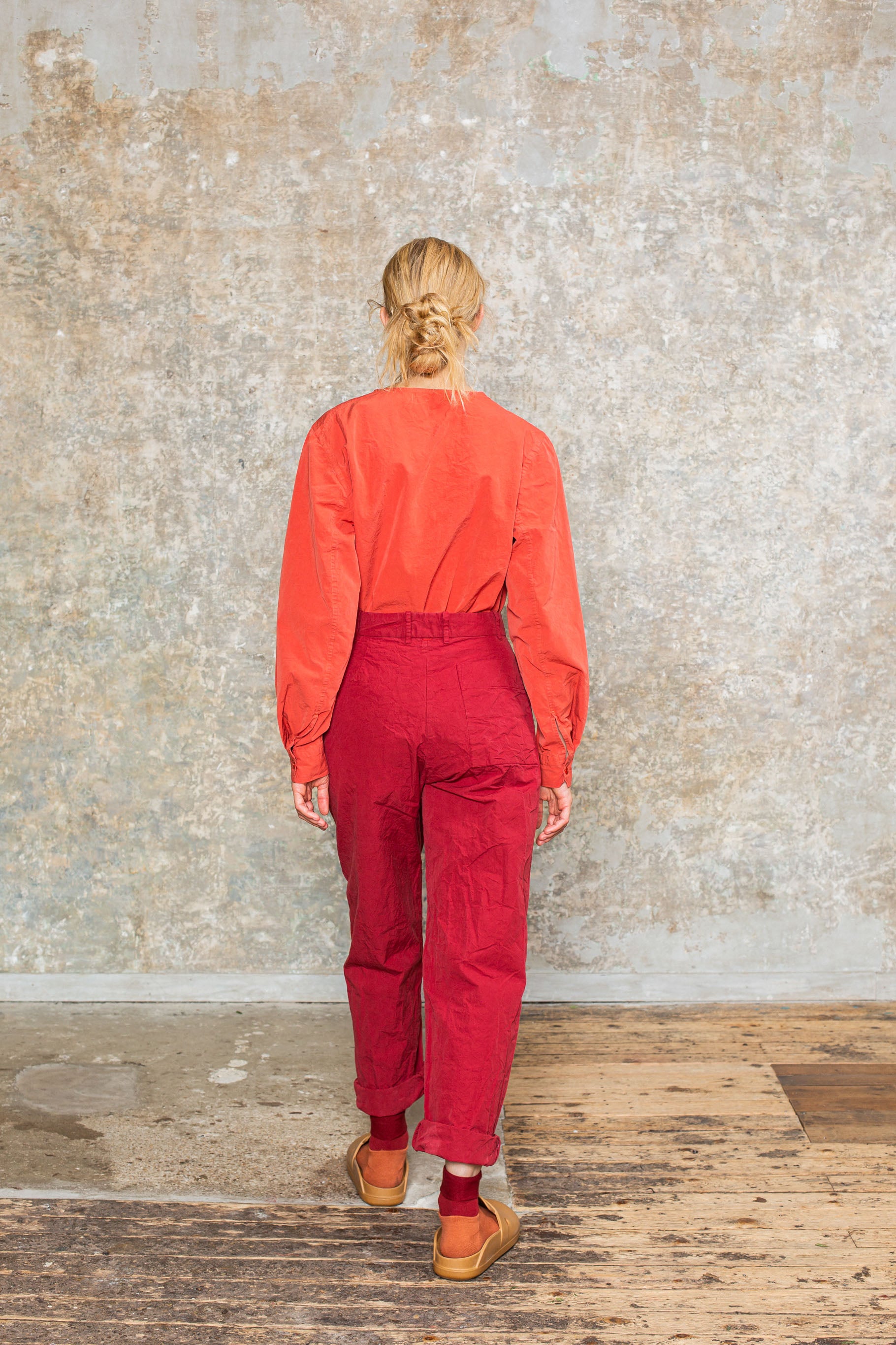 BEE PANT - TOUGH COT - RUST