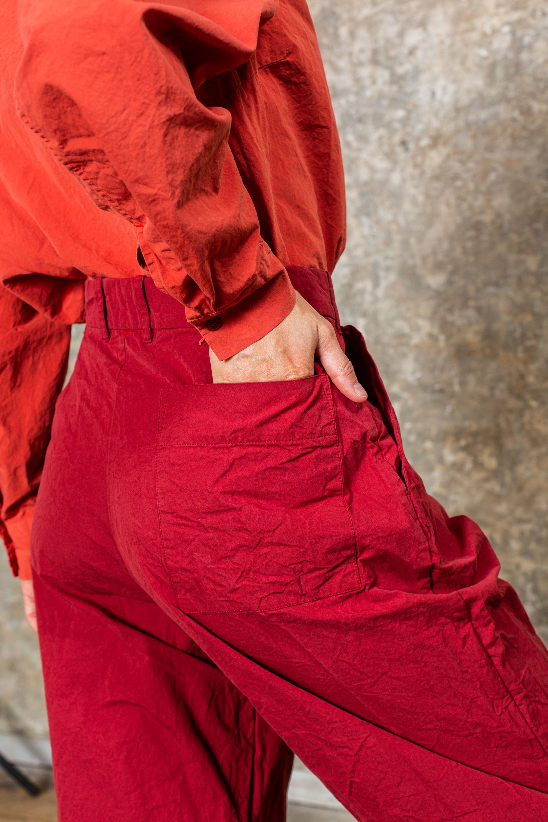 BEE PANT - TOUGH COT - RUST