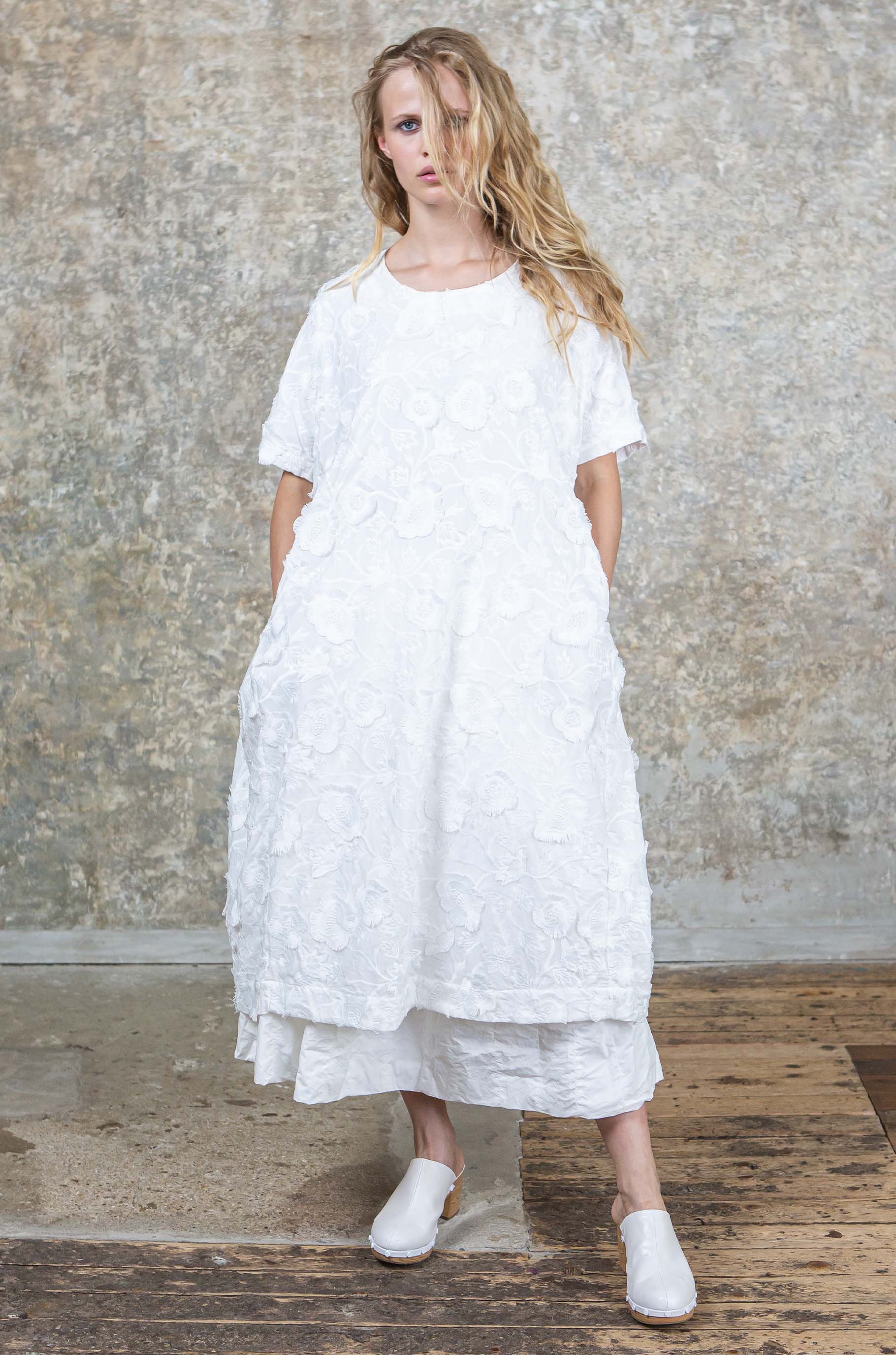 CAMISOLE DRESS - STIB - WHITE