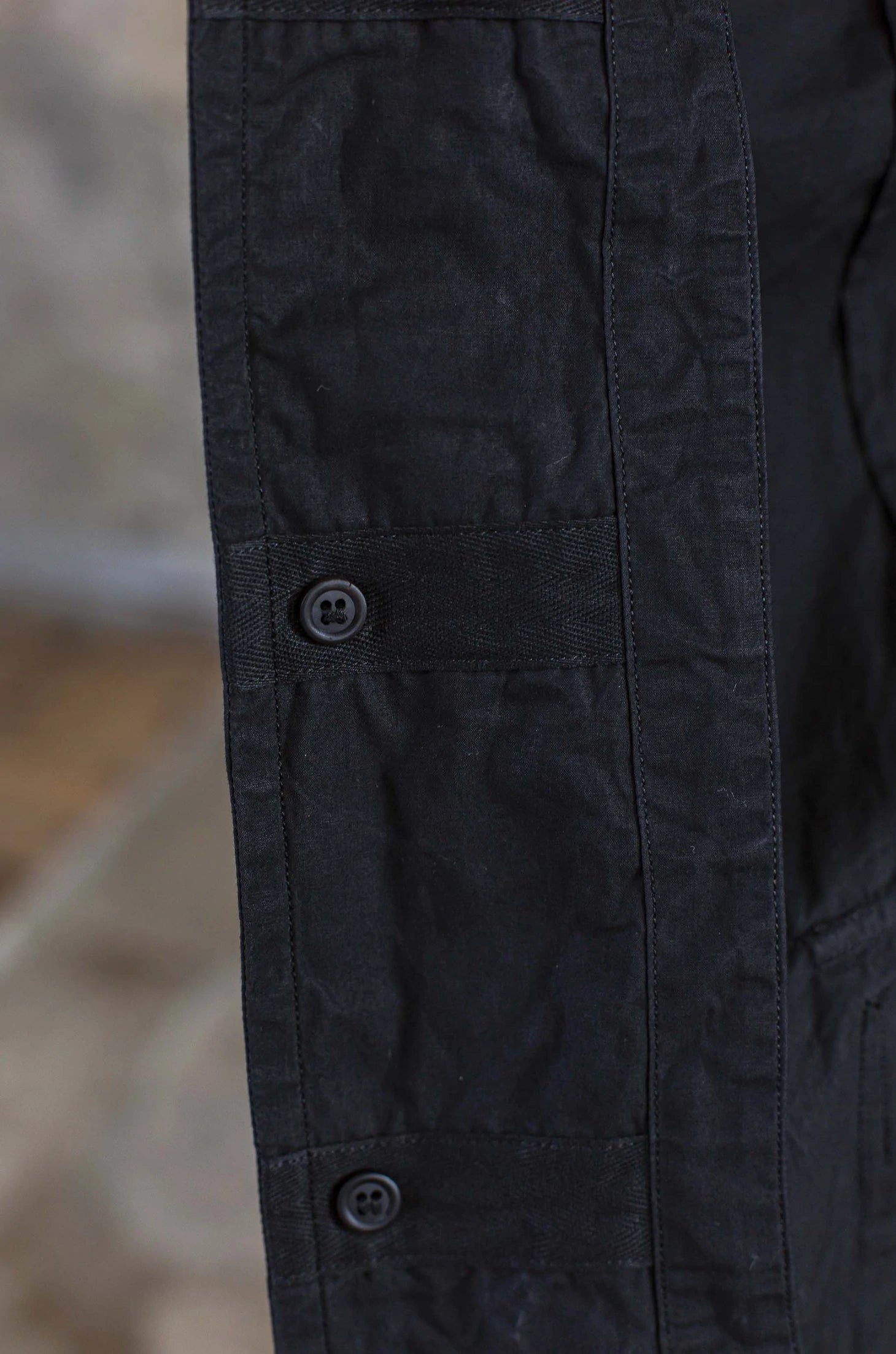 ORANGE JACKET - LIGHT WAX - BLACK