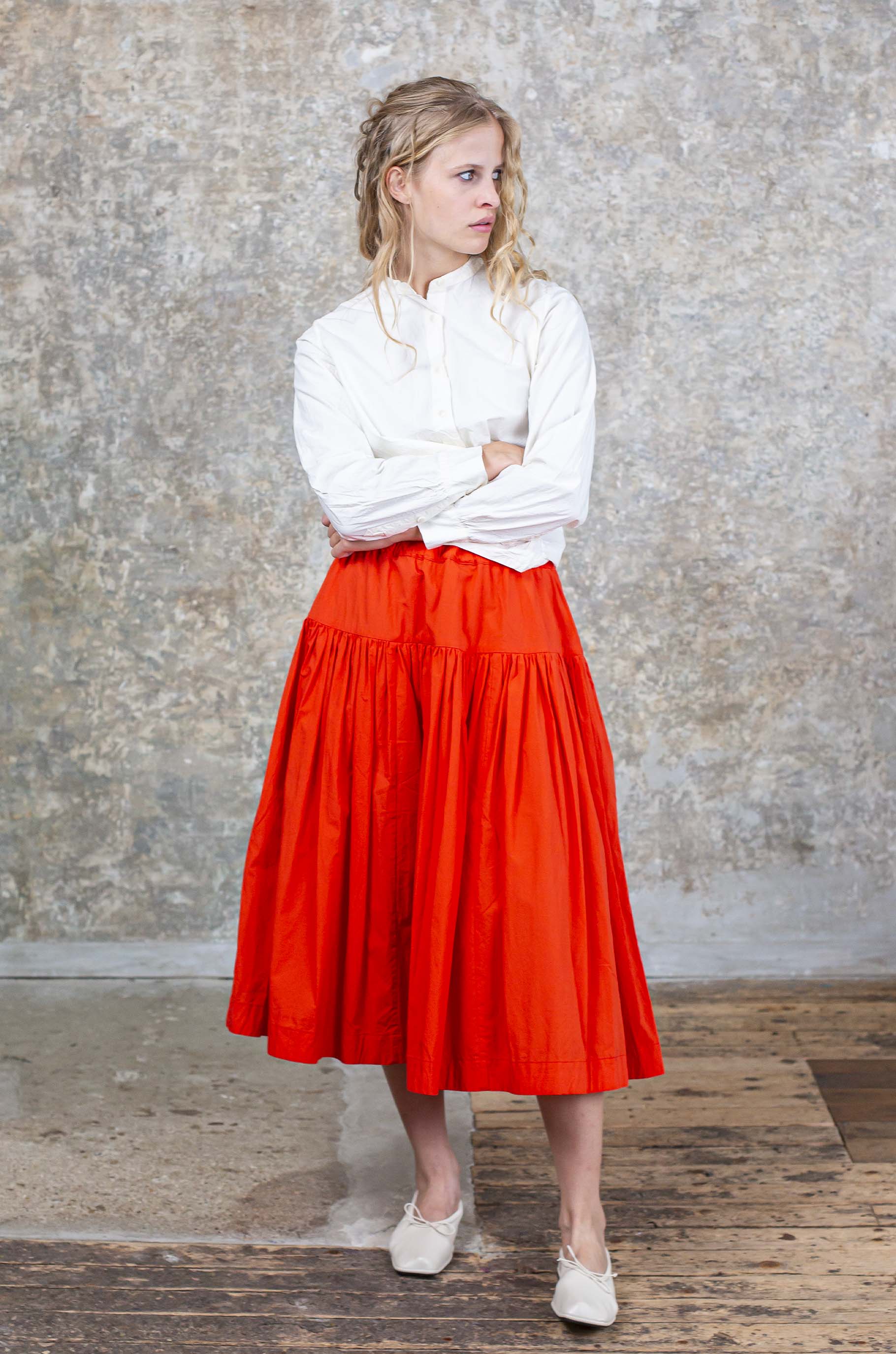 UPUP SKIRT - TATA - ORANGE