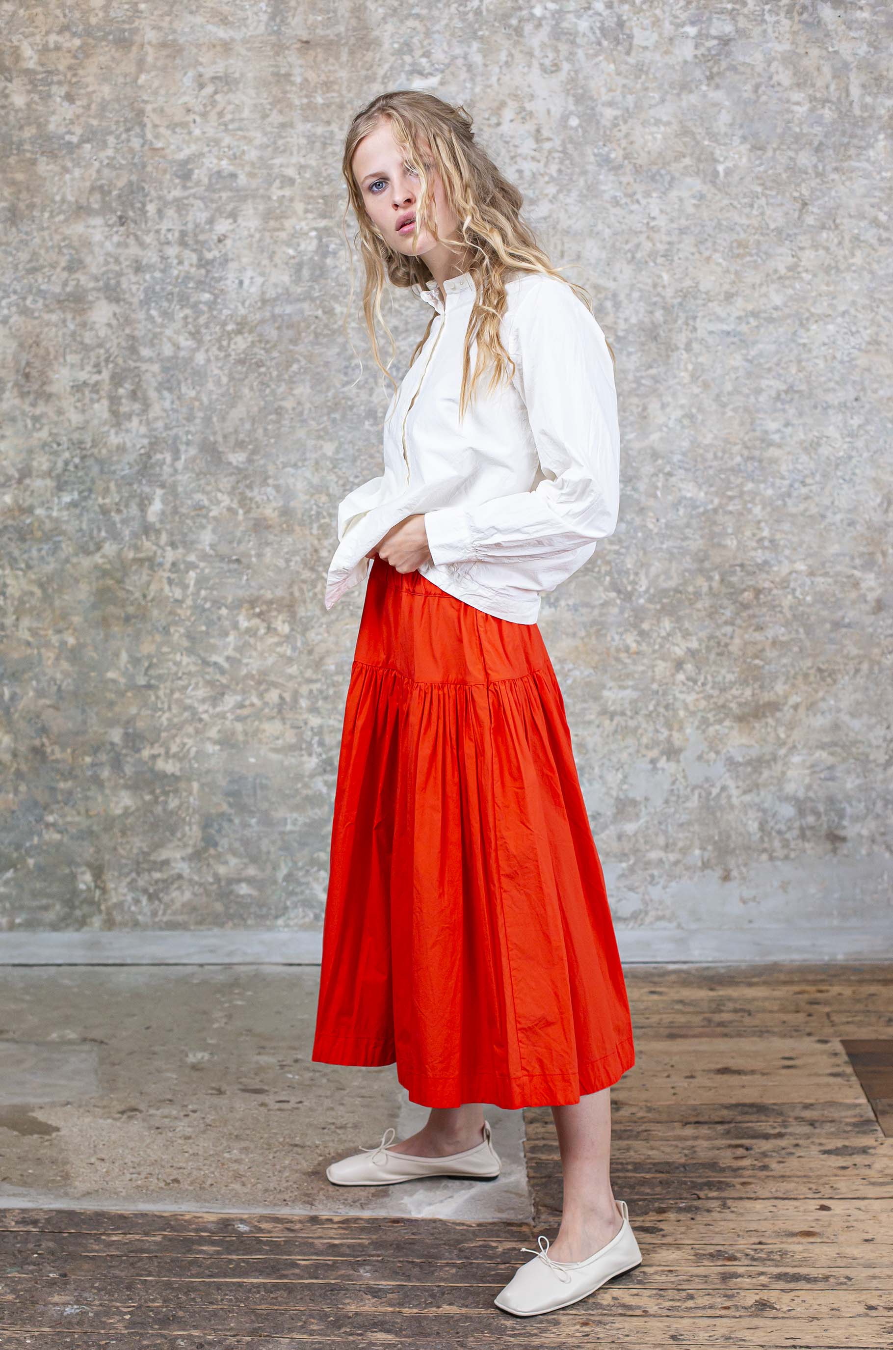 UPUP SKIRT - TATA - ORANGE