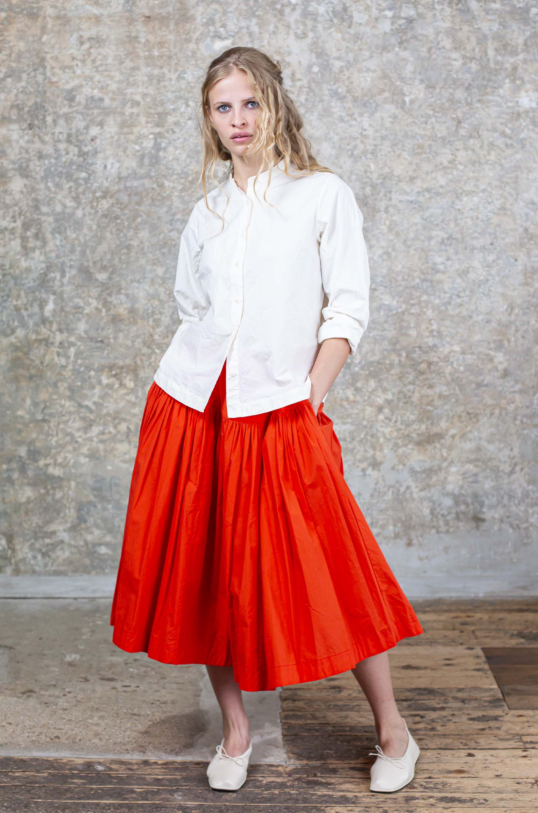 UPUP SKIRT - TATA - ORANGE