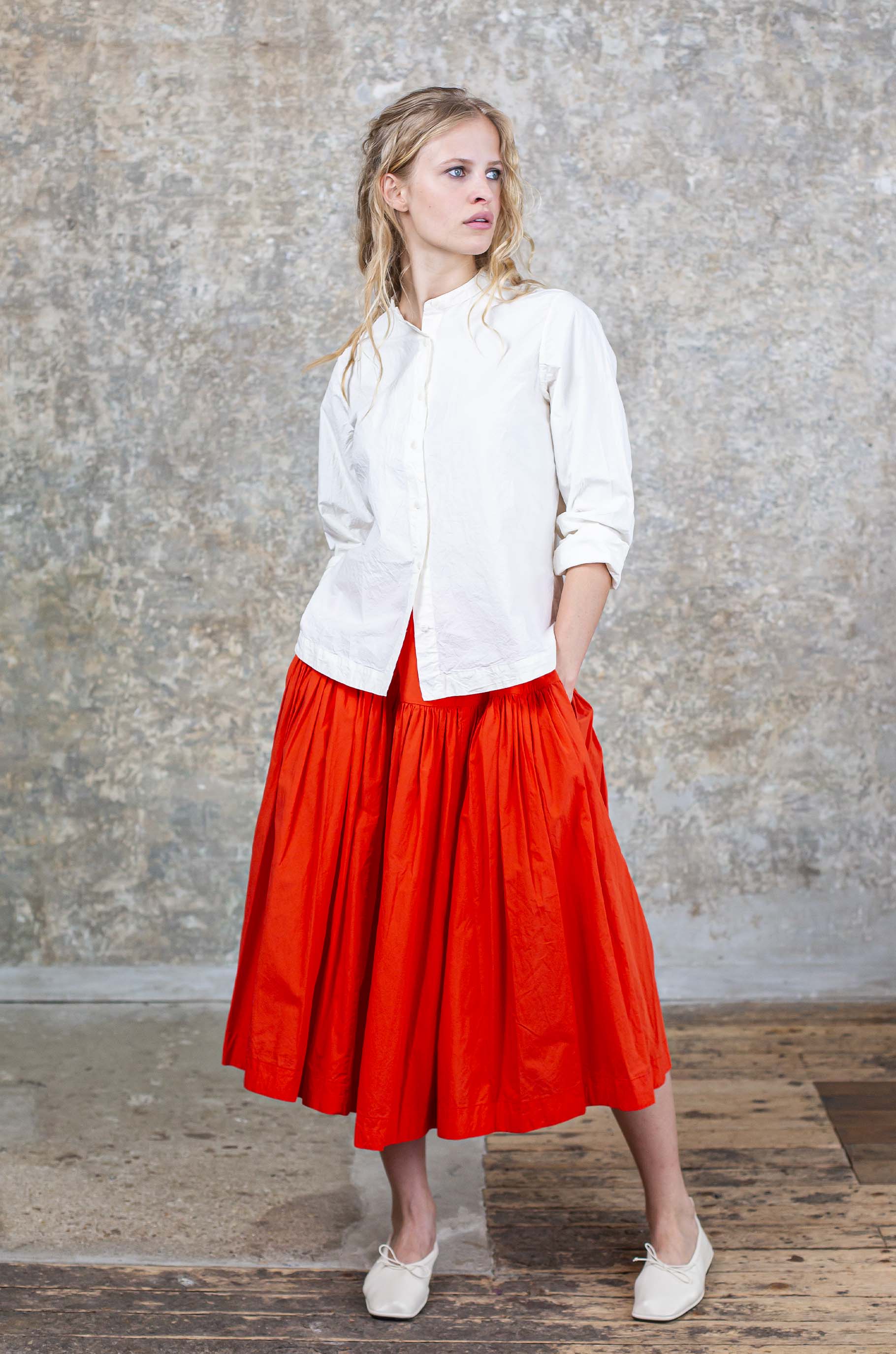UPUP SKIRT - TATA - ORANGE